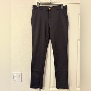 Womens Black Slim Fit Pants MK size 8